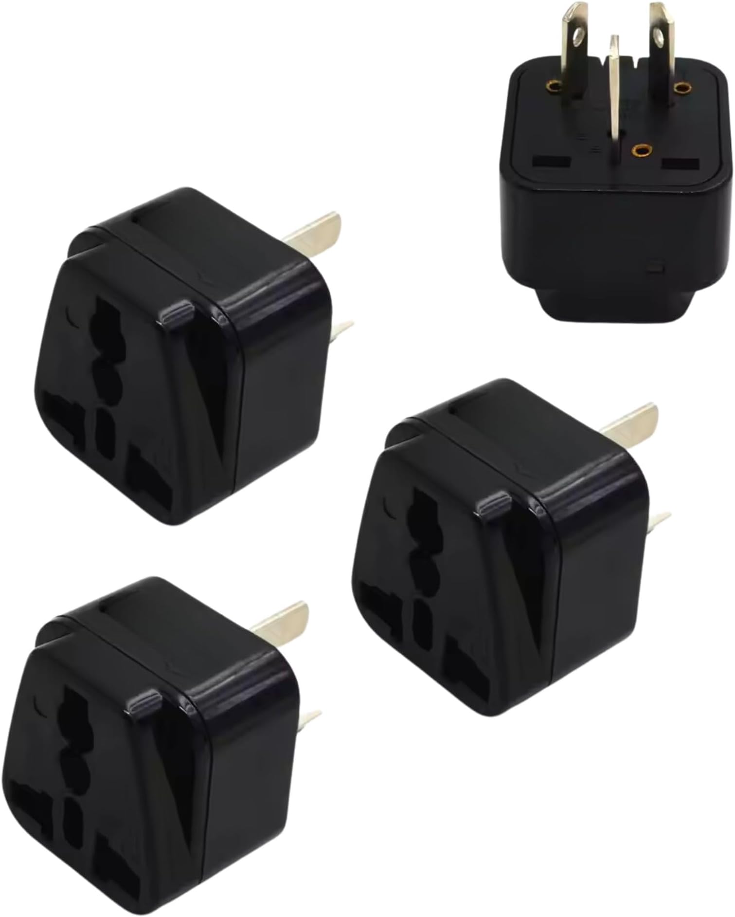 10 amps Australia - India 3 pin Converter Plug | Pack of 3 Units
