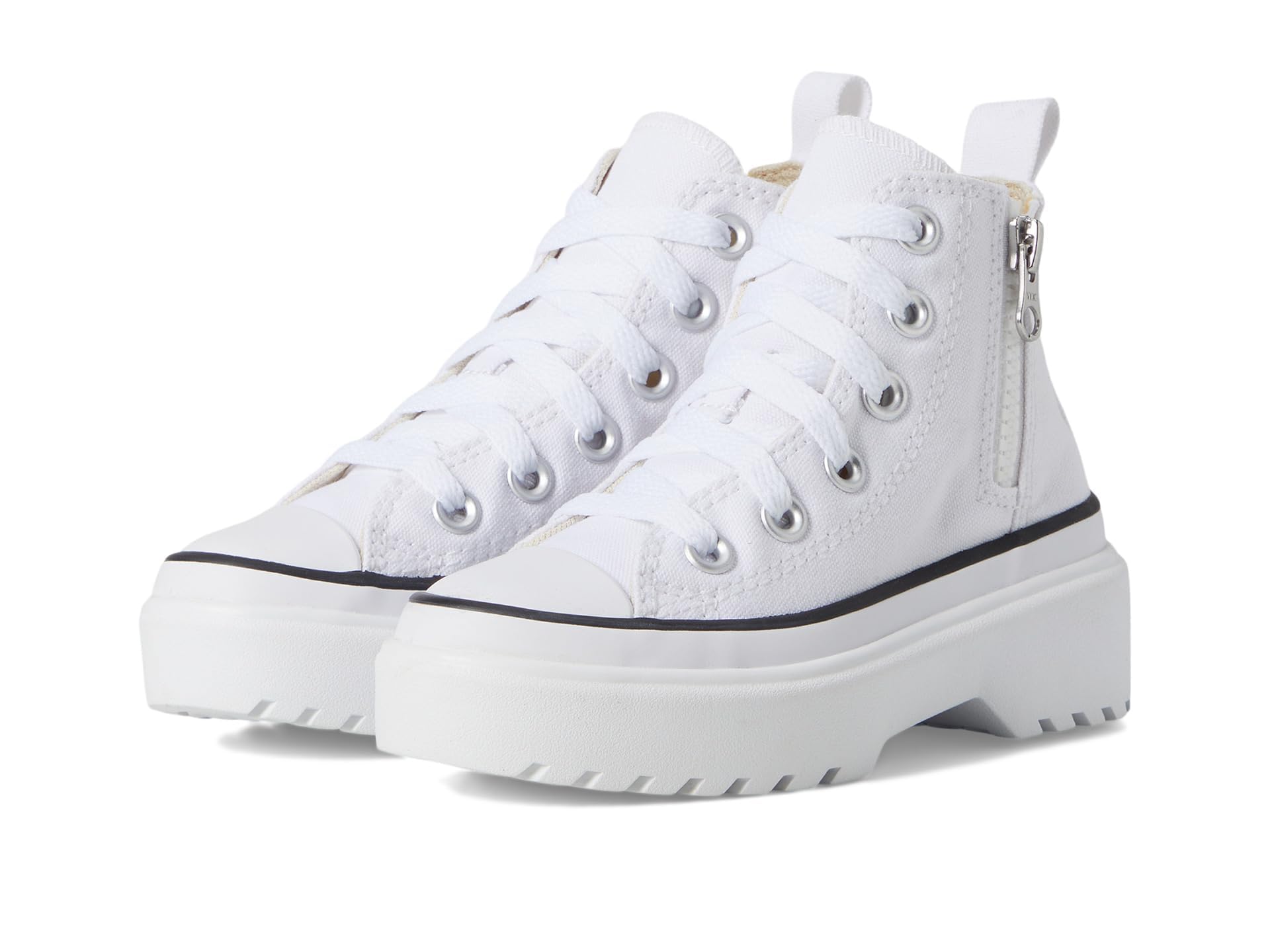 CONVERSE A05101C Chuck Taylor All Star Lugged Lift Men White/White/Black UK 12.5 UK Child