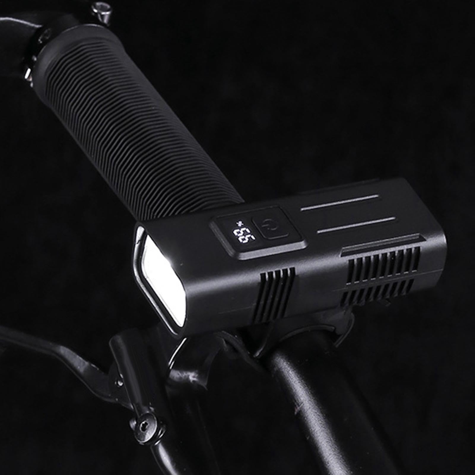 Luce Bici Ricaricabile Faro Anteriore, Impermeabile, Ricarica Type-C