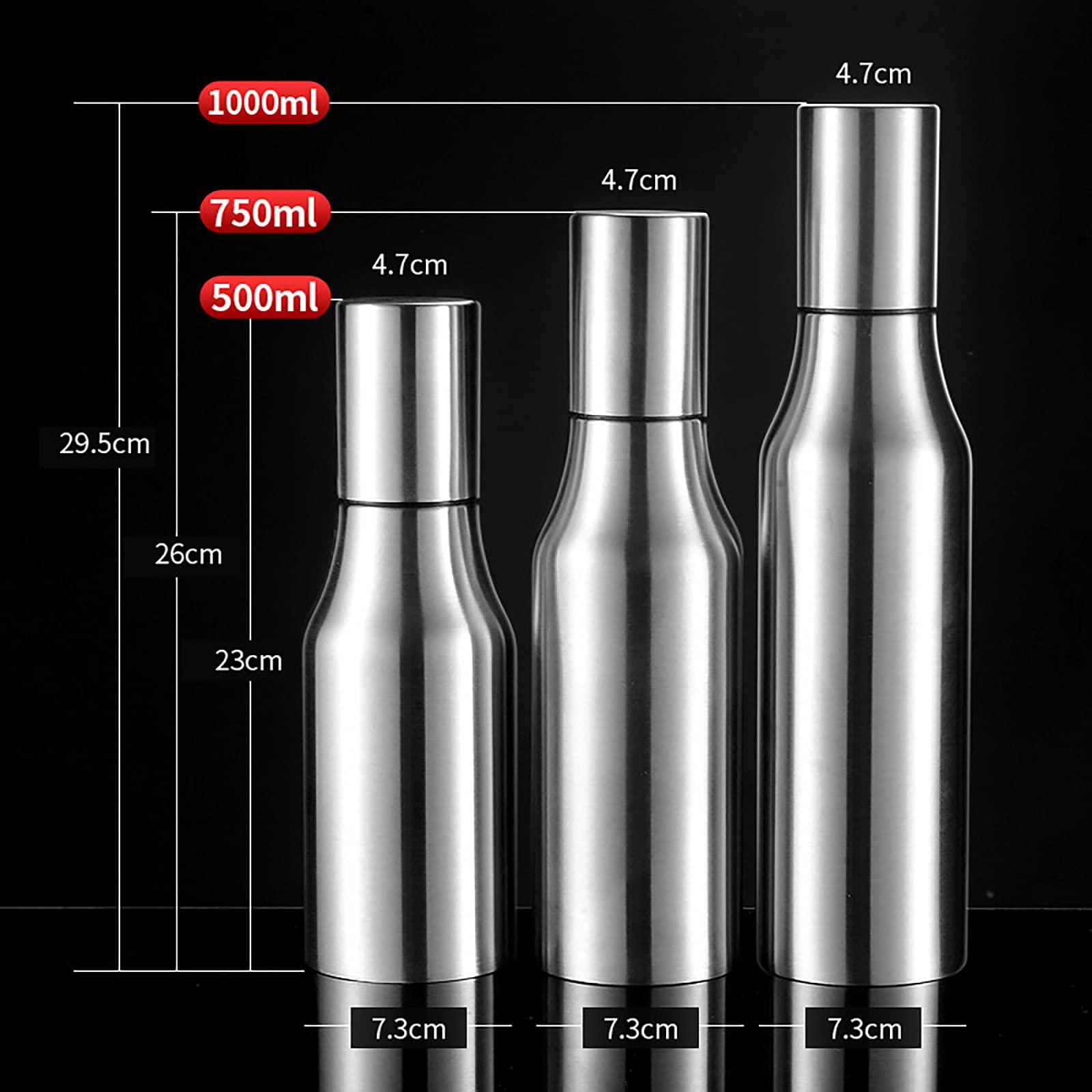 Amazon｜YCYUYK オリーブオイルポット 調味料入れ 容器 醤油ボトル/酢