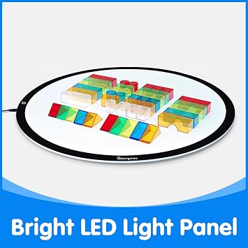 Round LED Light Panel for Preschool and Classroom