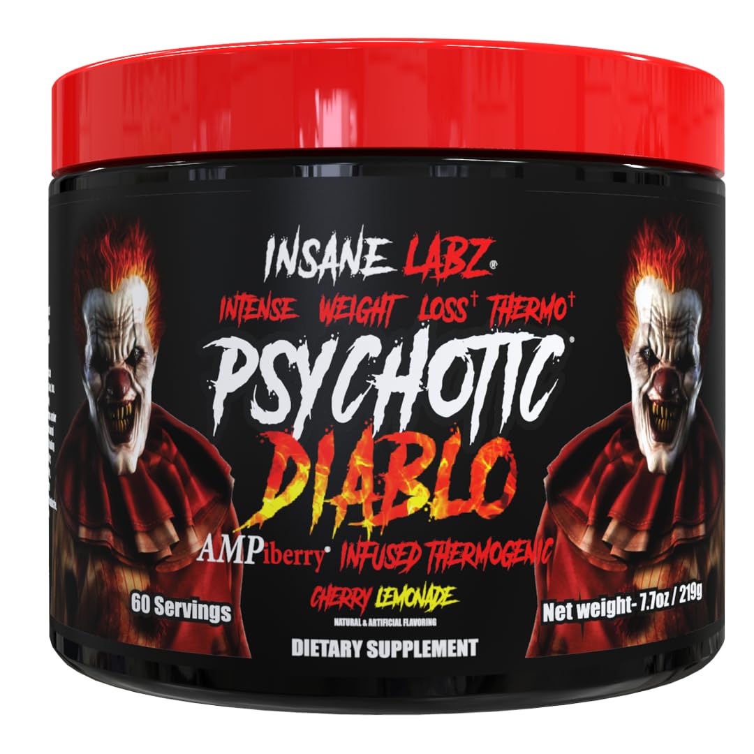Amazon.com: Insane Labz Psychotic Diablo Thermogenic Fat Burner