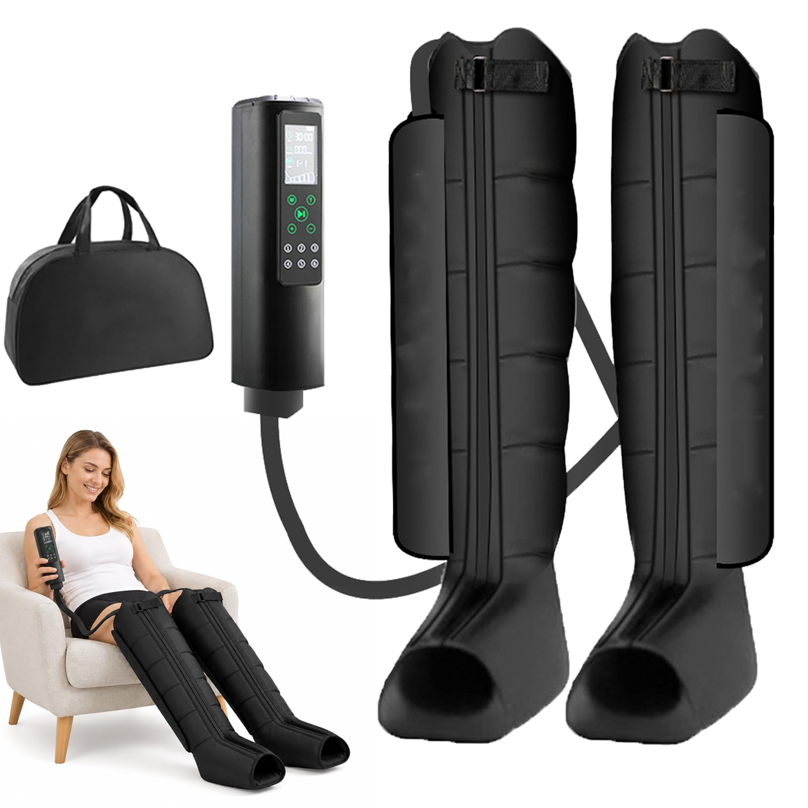 Beinmassagegerät Recovery Boots 6 Kammern Für Zuhause
