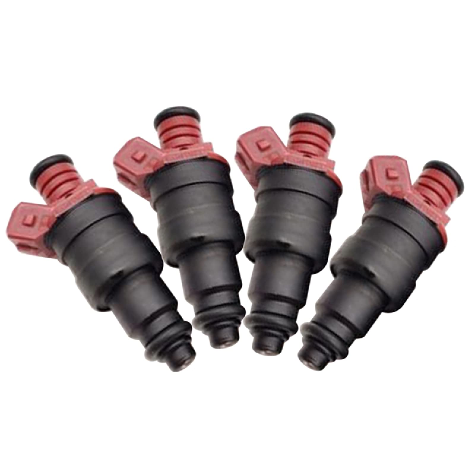 Inyector de Combustible del Coche,4 Piezas/inyector de Combustible BAC906031, para Golf III 1H1 1.8L 1991 1997 inyector de válvulas de Motor de inyección Accesorios de Coche