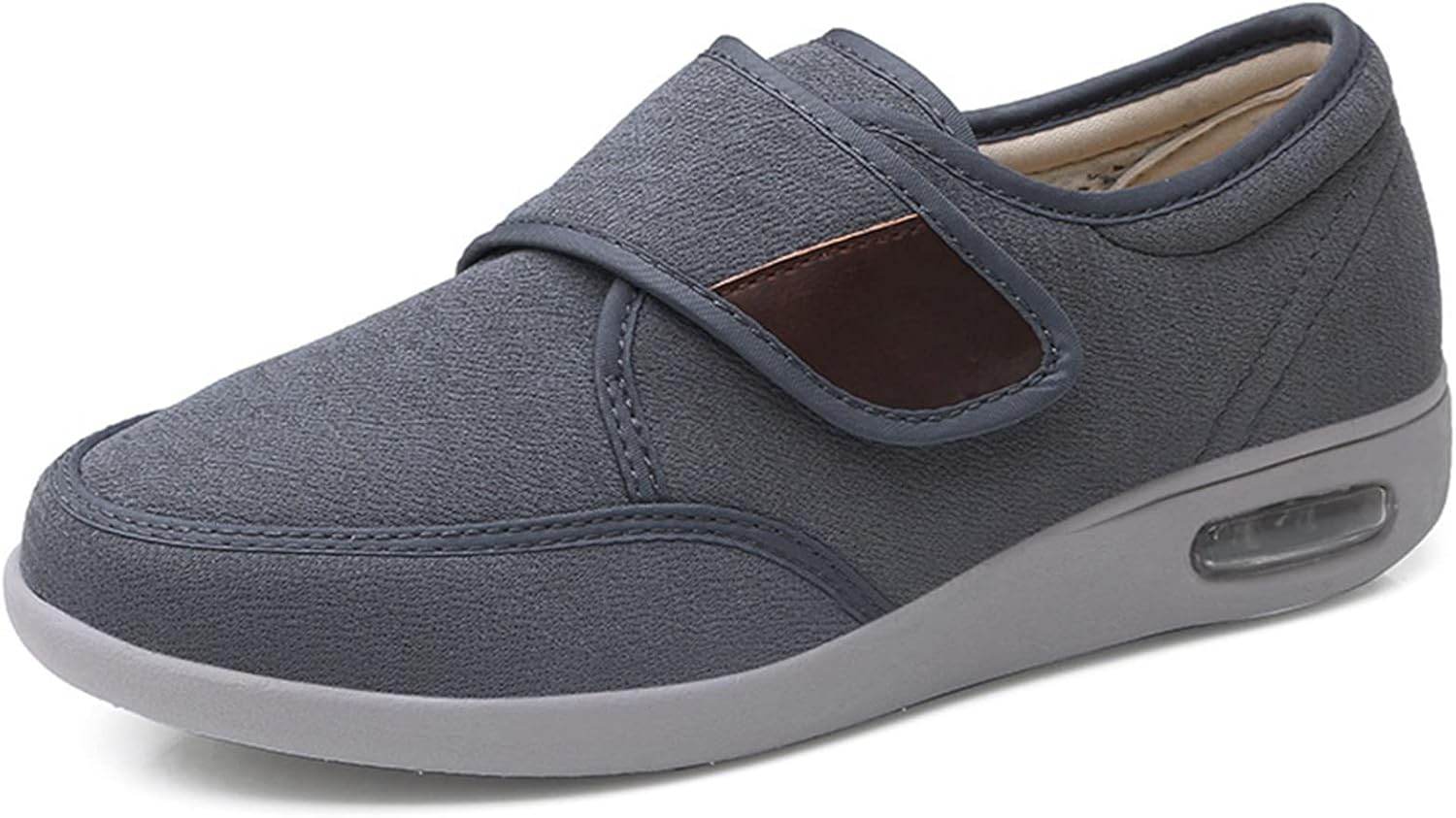 Men's Diabetic Slippers Walking Shoes Arthritis Edema Adjustable Closed Toe Swollen Feet Shoes