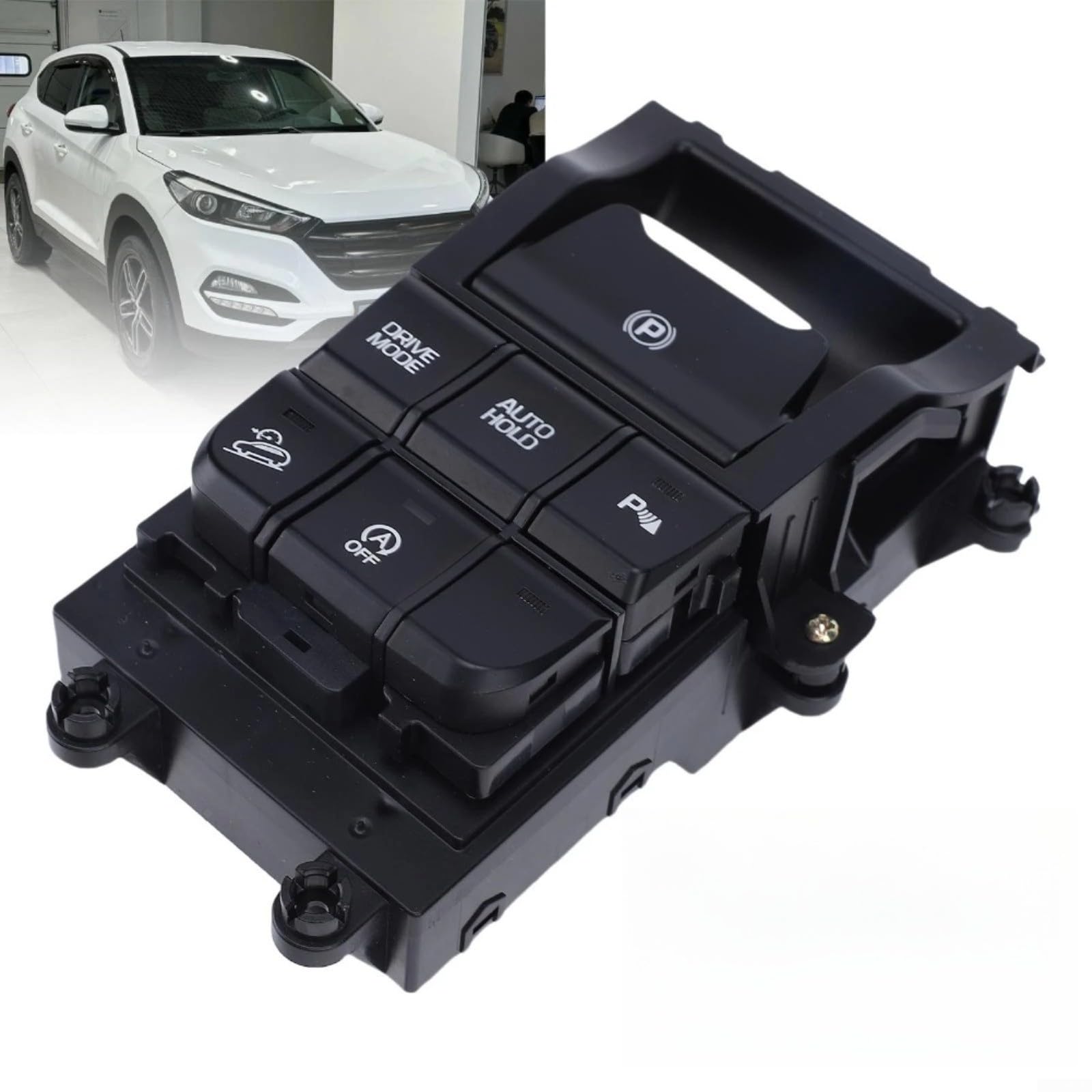 Interruttore freno di stazionamento elettronico compatibile con Hyundai Tucson 2016-2020, OEM 93300D3010 EPB freno a mano interruttore