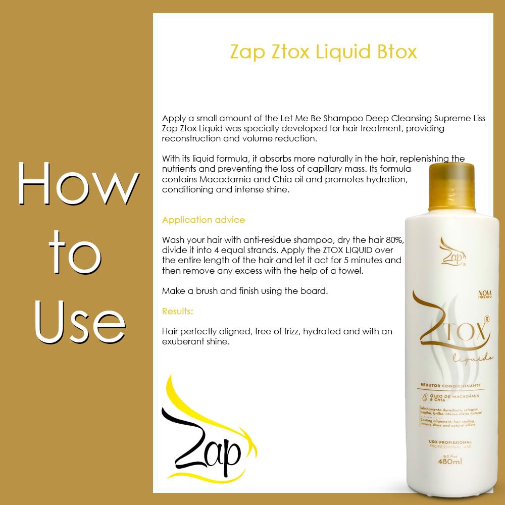 Amazon.com: Zap Ztox Liquid Btox Capilar 16.9 fl oz / 16.9fl.oz