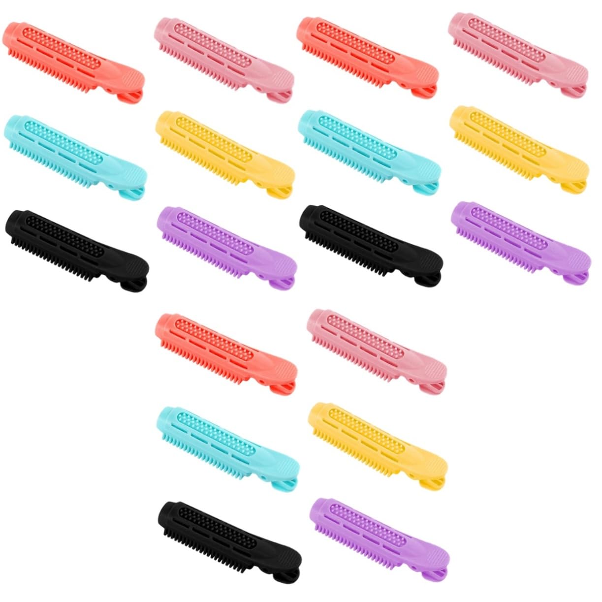 FRCOLOR 18 Pollici tornante piccoli bigodini clip volumizzante per ricci strumento musicale portatile molletta fermagli soffici volumizzanti per fermaglio per ricci