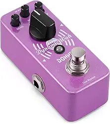 Donner Mini Pedal Automático Wah Dinâmico Wah Efeito Guitarra Pedal Envelope Filtro True Bypass