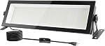 LED Lumières de magasin, 150W 18000LM Super Bright LED Lumière de garage, IP66 imperméable LED Lumière d'inondation extérieure avec 9.8ft Cord et commutateur, 5000K Lumière du jour LED Lampes de travail pour atelier, Garage, Magasin