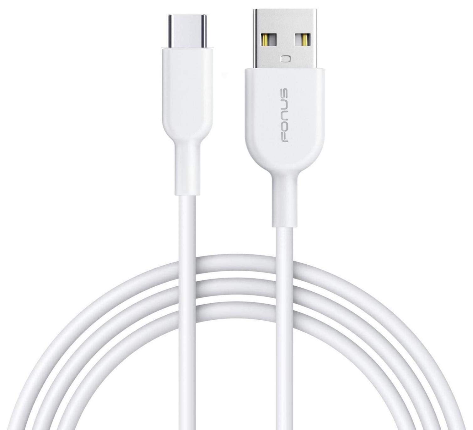 SCDWireless 3ft USB-C Cable Type-C Fast Charger Cord for Galaxy S21,Plus,Ultra - Power Wire USB Sync High Speed White Compatible with Samsung Galaxy S21,Plus,Ultra,SC-SC78235Q5A-252