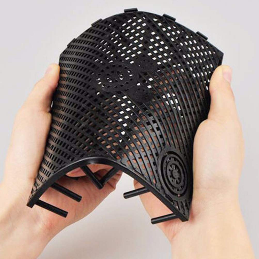 POPETPOP 10 Plaques Filtrantes Inférieures en PVC pour Aquarium 5.91X5.91X1.06 Pouces Panneaux De Filtration sous Gravier Adaptés pour Réservoirs De Poissons Et Séparation Efficace