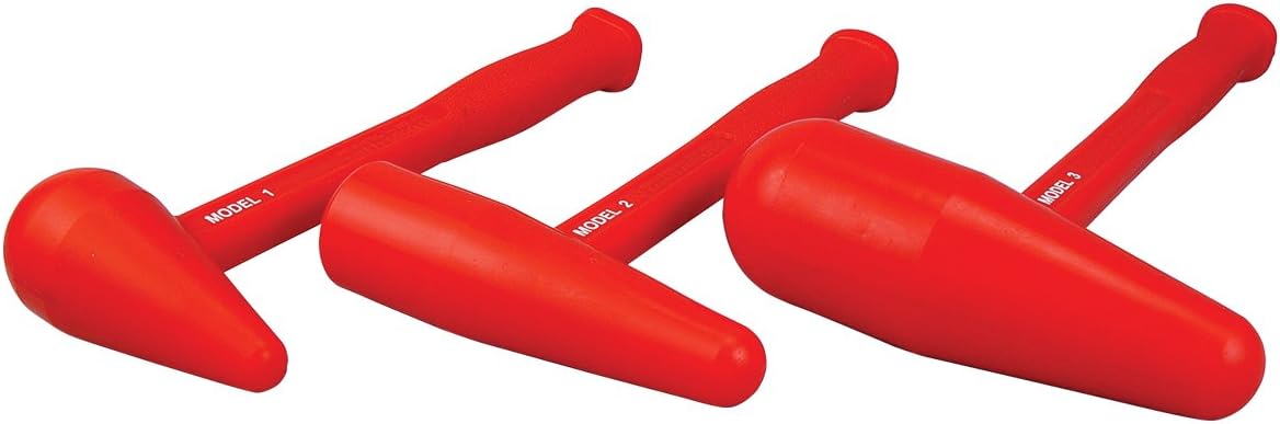 8036-99 3-Pc Deadblow Metal-Forming Bossing Mallet Set, Made in USA