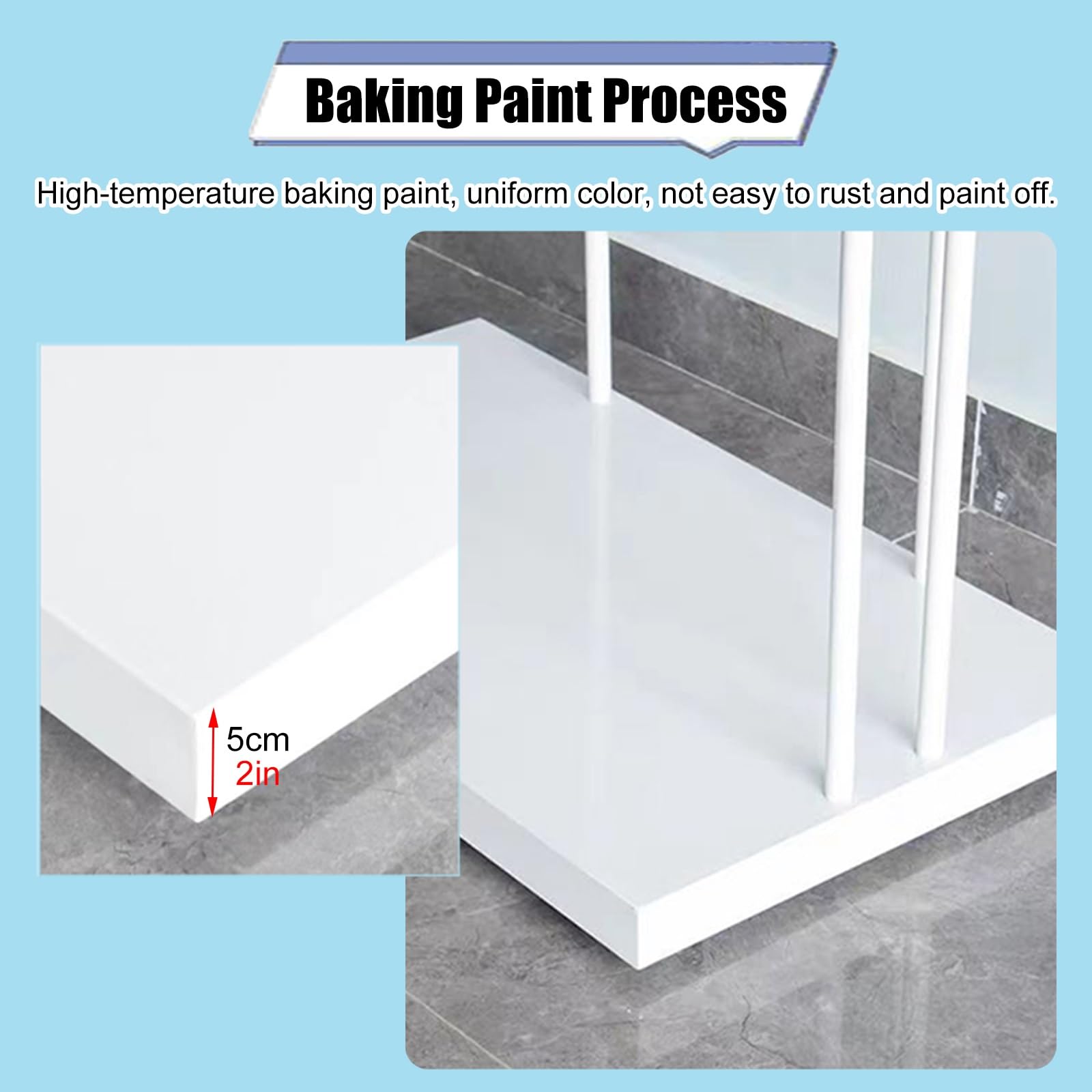 Espositore per cuscini decorativo indipendente, organizer per cuscini in metallo bianco di grande capacità per casa, asilo nido, hotel e scuola - Elegante soluzione di archiviazione (46x46x142 cm)