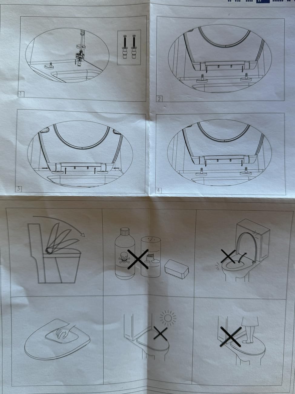 Tapa y asiento de inodoro con caída amortiguada - Compatible con Meridian Compacto Roca | MiTapa