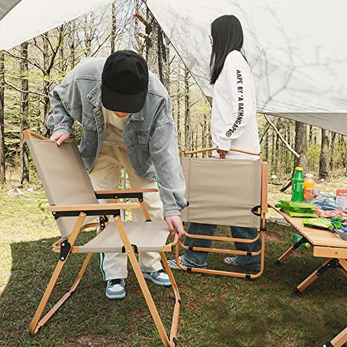 Chaise inclinable de camping avec structure robuste en aluminium - 5