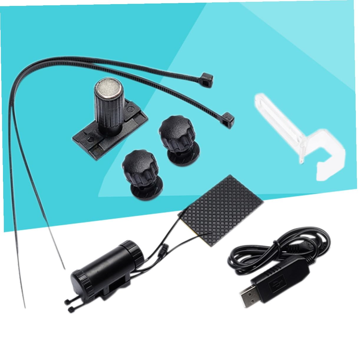 Toyvian Lumière de Roue de Vélo à LED 64 Pièces Double Face