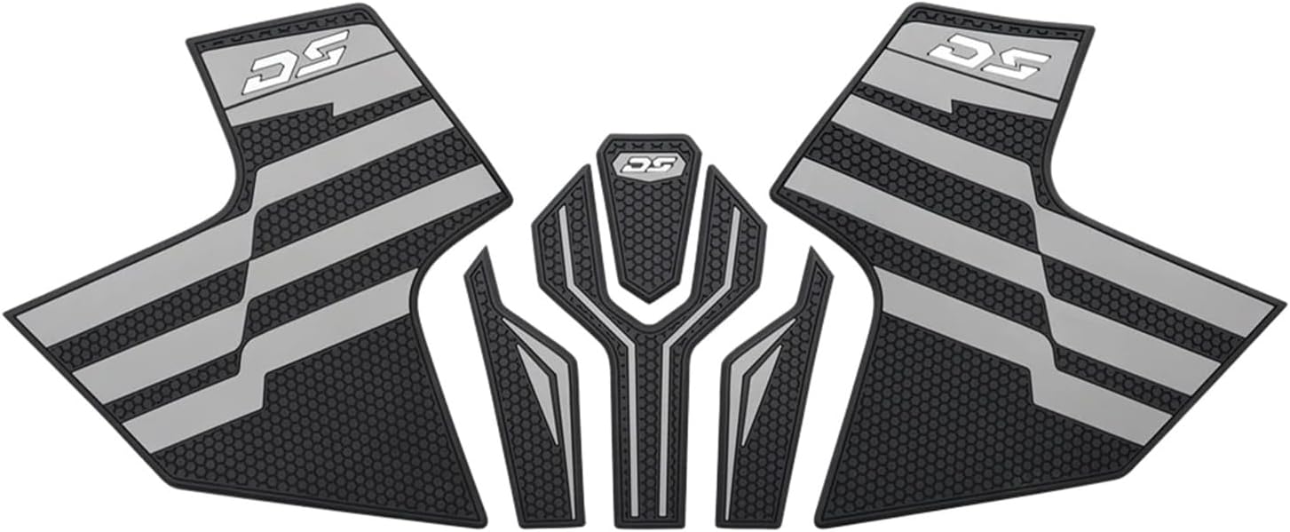 Motorcycle Tank Sticker Motorcycle Accessories Anti-Slip Side Fuel Tank Sticker Traction Pad Protection for DS525X 2023-2025.