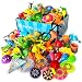 S SWIRLLINE Party Favors Kids - Carnival Prizes Toys Bulk - Pinata Filler Toy Assortment - Boys Girls Birthday Easter Egg Filler - Classroom Treasure Chest - Games Pack (122 Pack Multicolor)