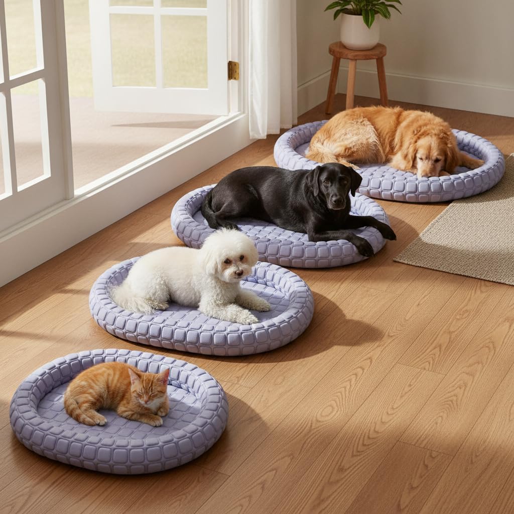 Haustierbett für Katzen und Hunde, M, 55×40 cm, bis 5 kg