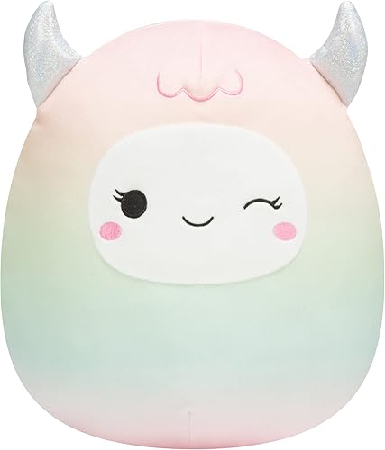 Squishmallows SQU-12 Yara Rainbow Yeti, multicolor (SQJW22-12YT-12)