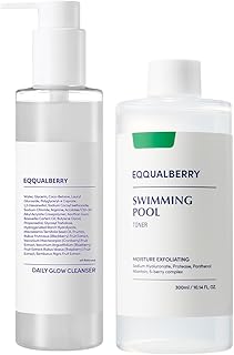 EQQUALBERRY Set de tóner de piscina y limpiad...