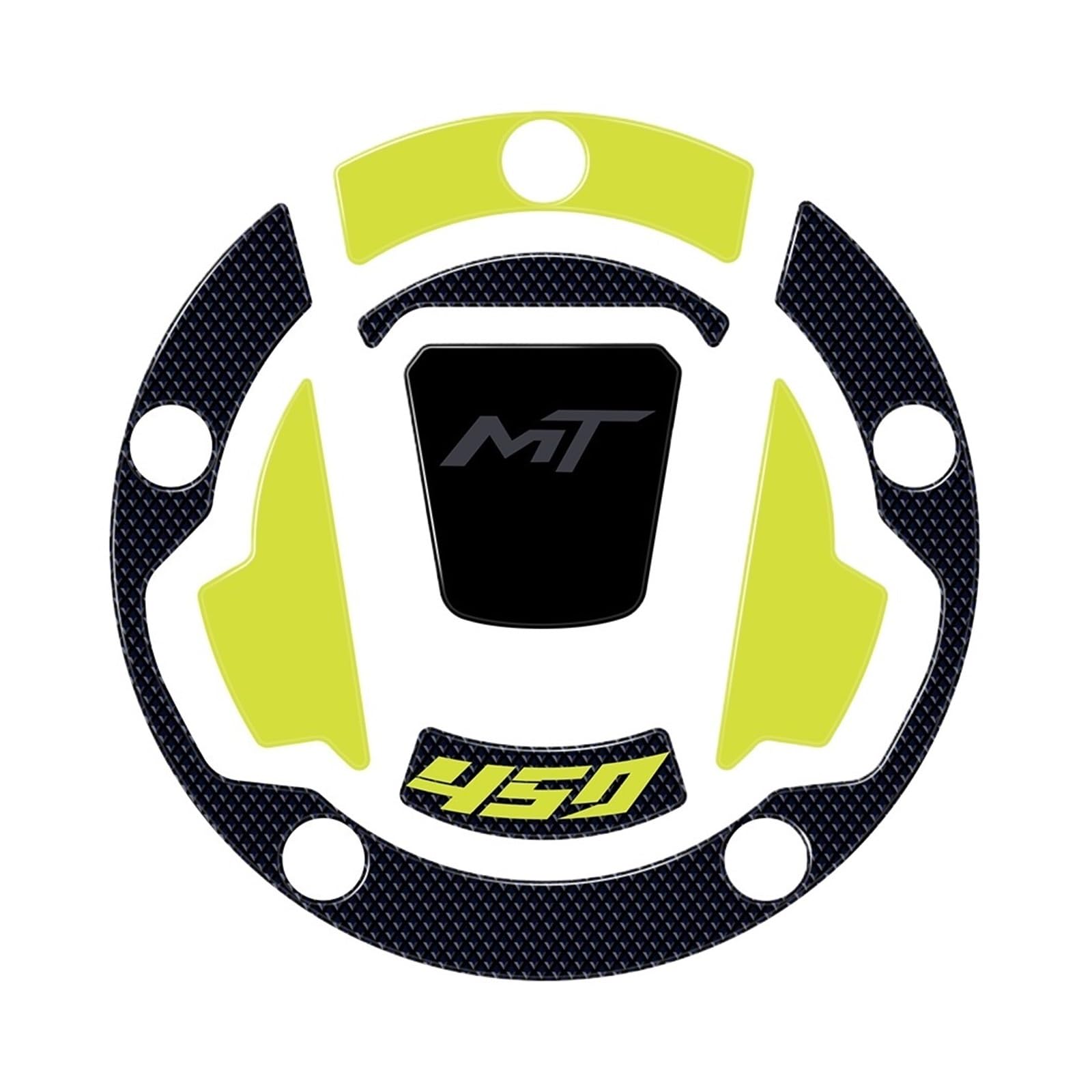 Motorcycle Fuel Tank Cap Sticker Accessories Motorcycle Sticker Tank Cap Protection for CFMOTO 450MT 450 MT 450mt 2024 Motorcycle Accessories Fuel Tank