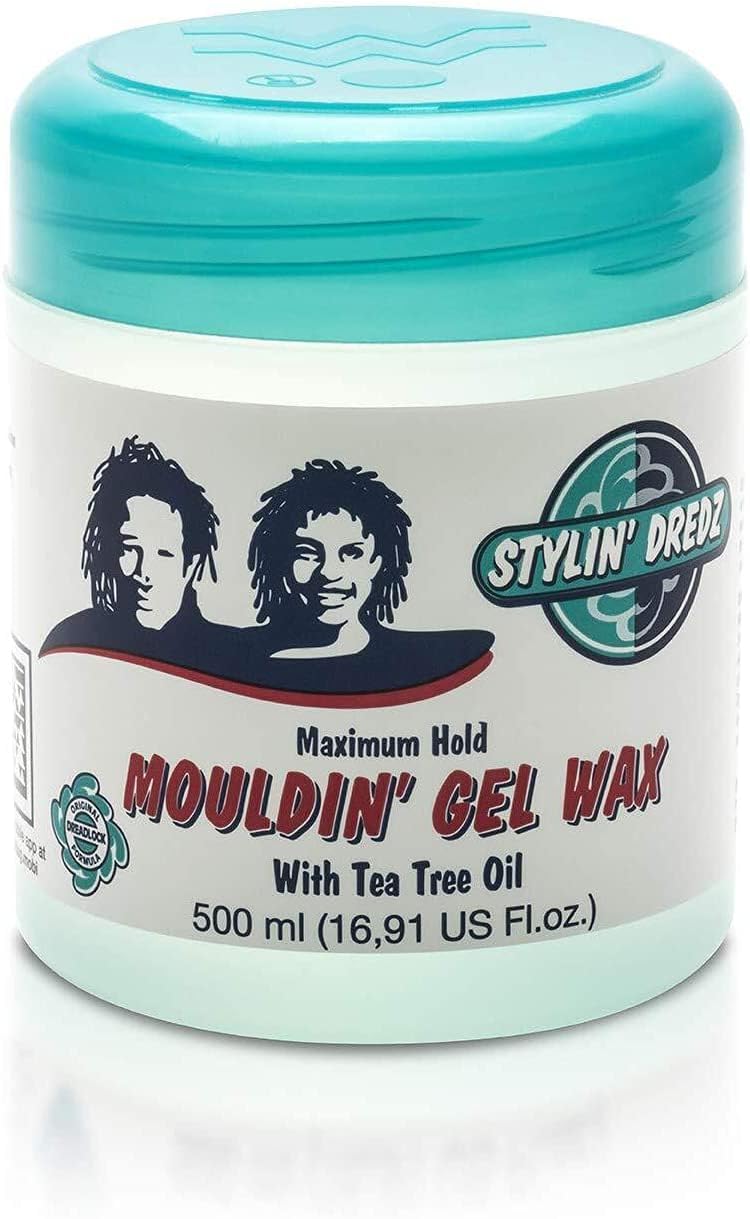 Mouldin' Gel Wax with Tea Tree Oil - Twist n Lock - Maximum hold (500 ml, Single)