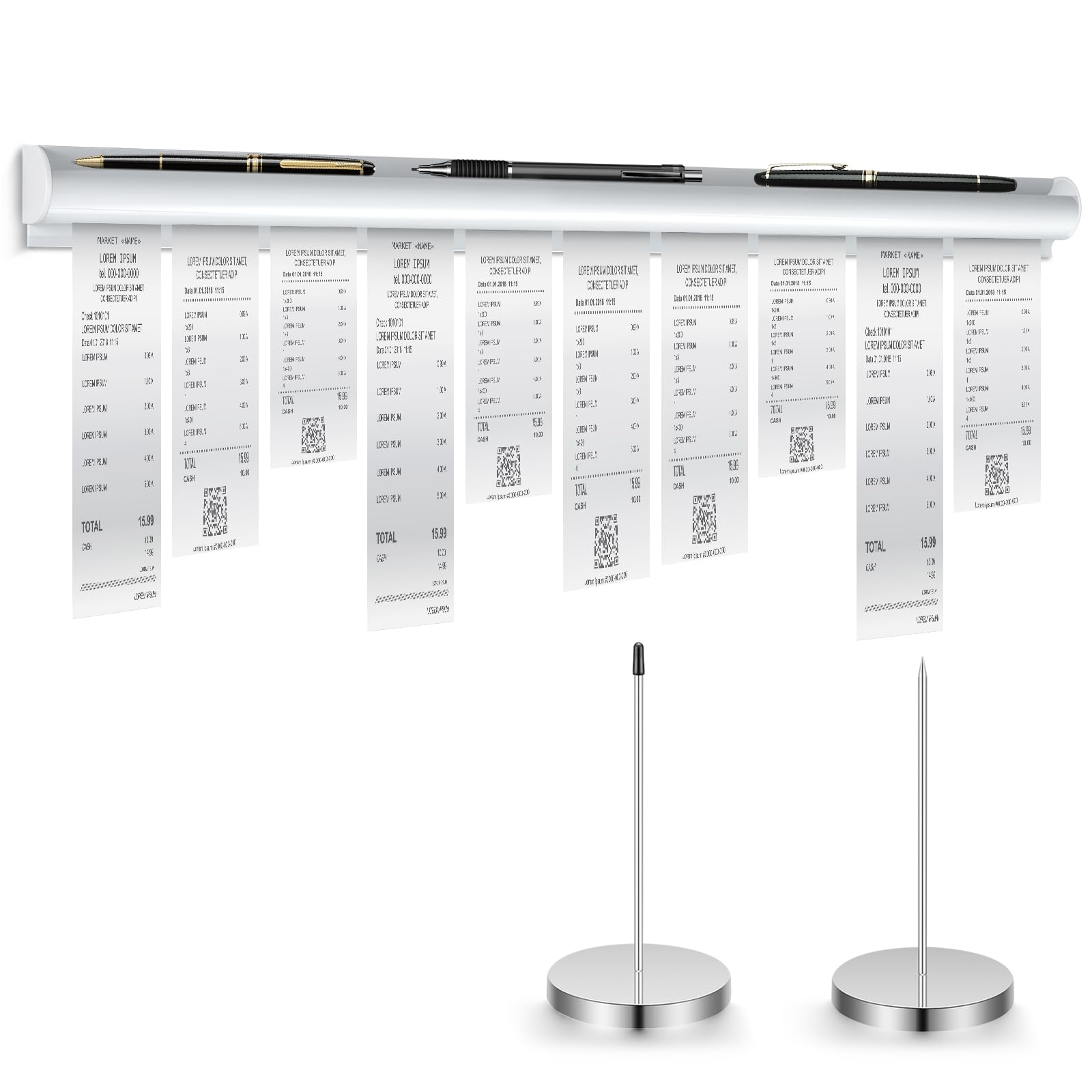 Hd. Check Rack Snapklik.com : Henoyso 24 Inch Aluminum Slide Check Rack