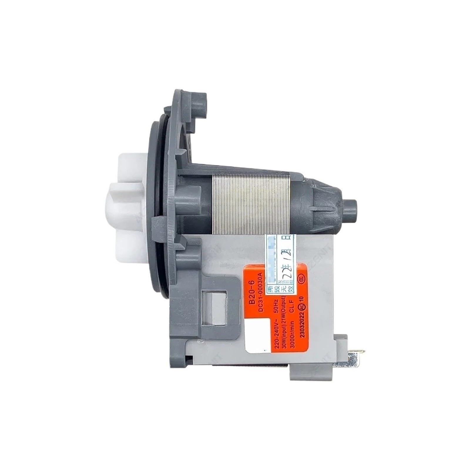 Waschmaschinen-Ablaufpumpenmotor, Kompatibel for Samsung, B20-6 220–240 V, 50 Hz, 30 W, 3000 U/min, DC31-00030A, Waschmaschinen-Abflussteile