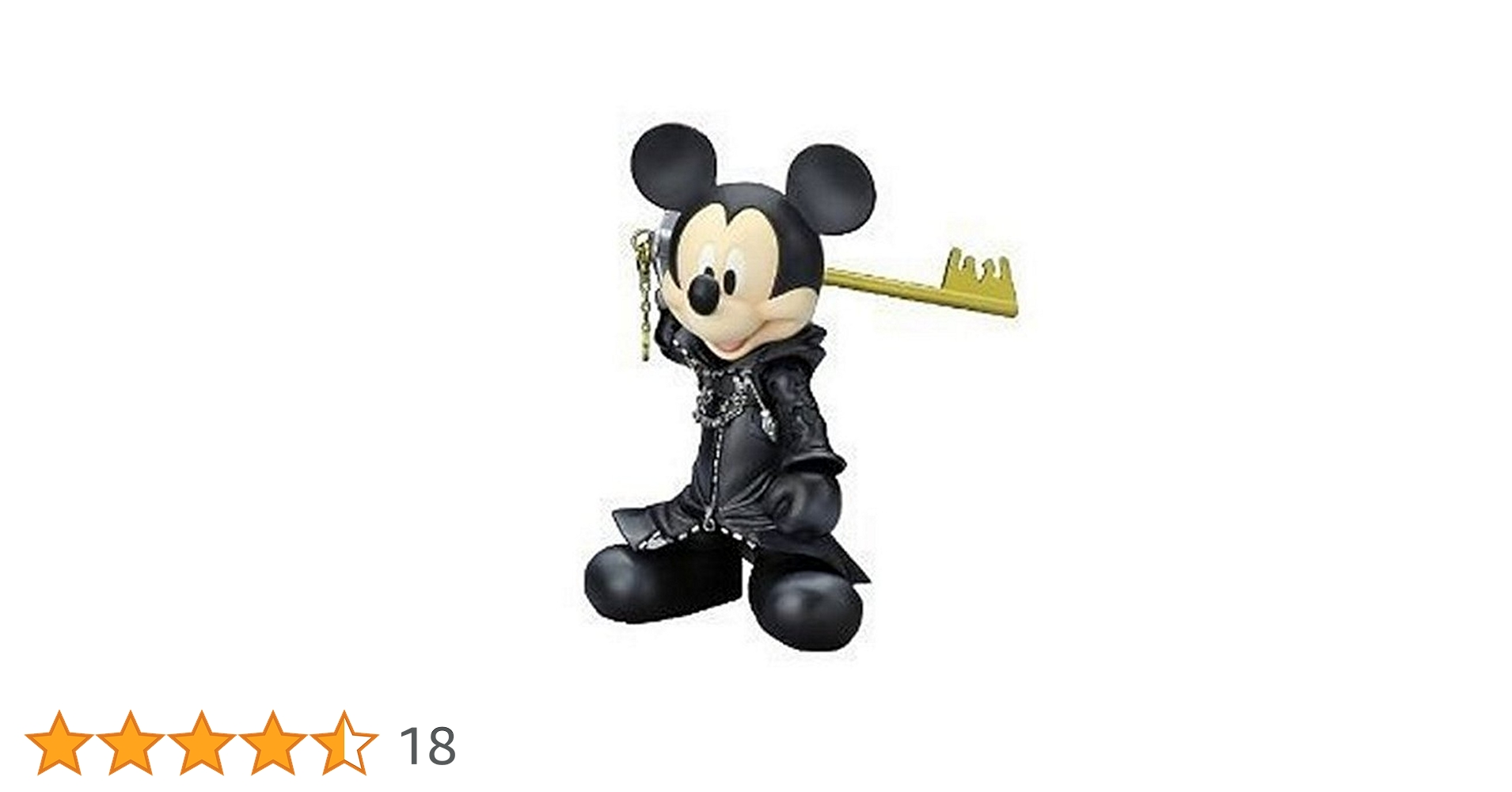 ゲームキャラクター UDF KINGDOM HEARTS KING MICKEY Medicom Kingdom Hearts: King Mickey Ultra Detail Figure