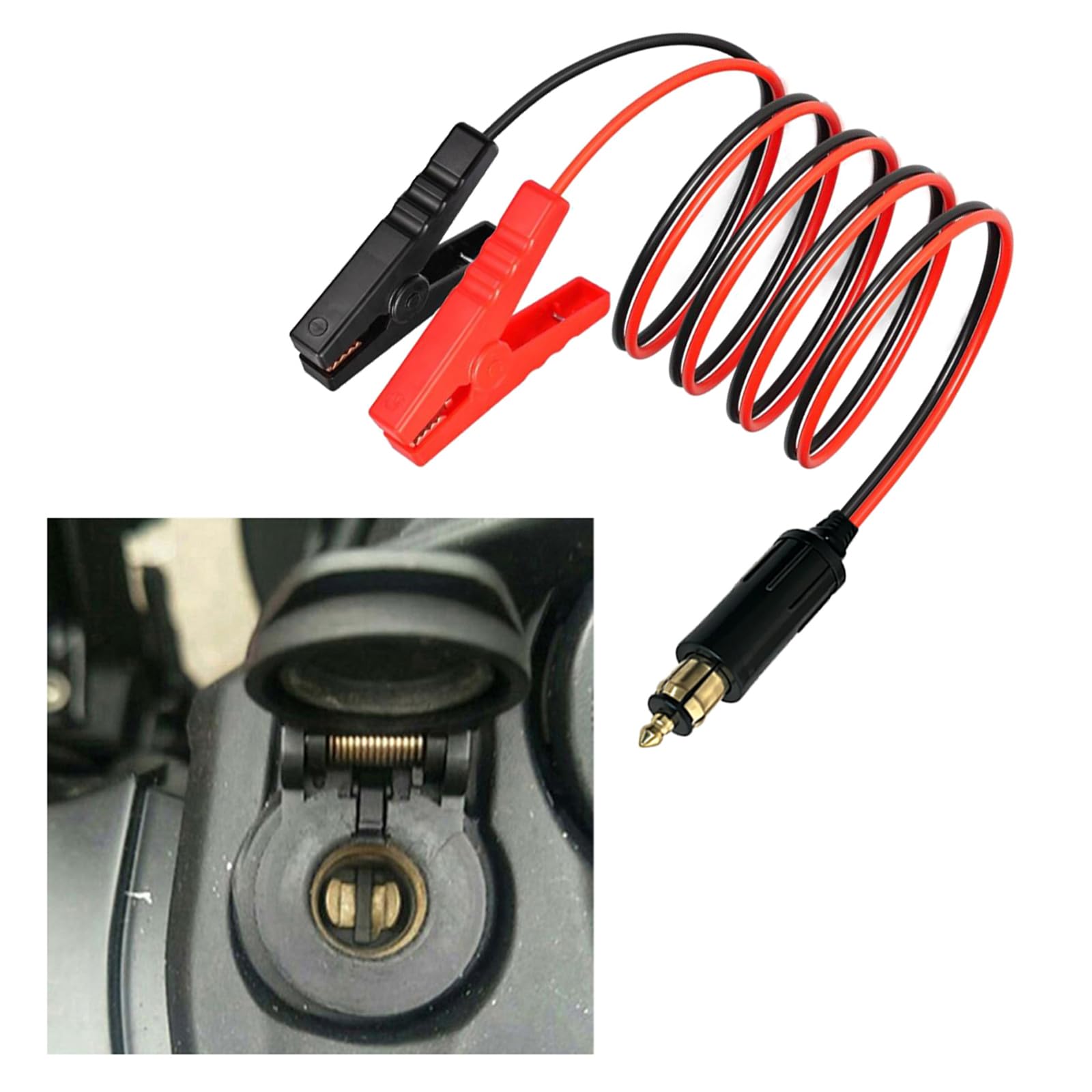 Cable de sujeción con enchufe DIN macho, 3 m