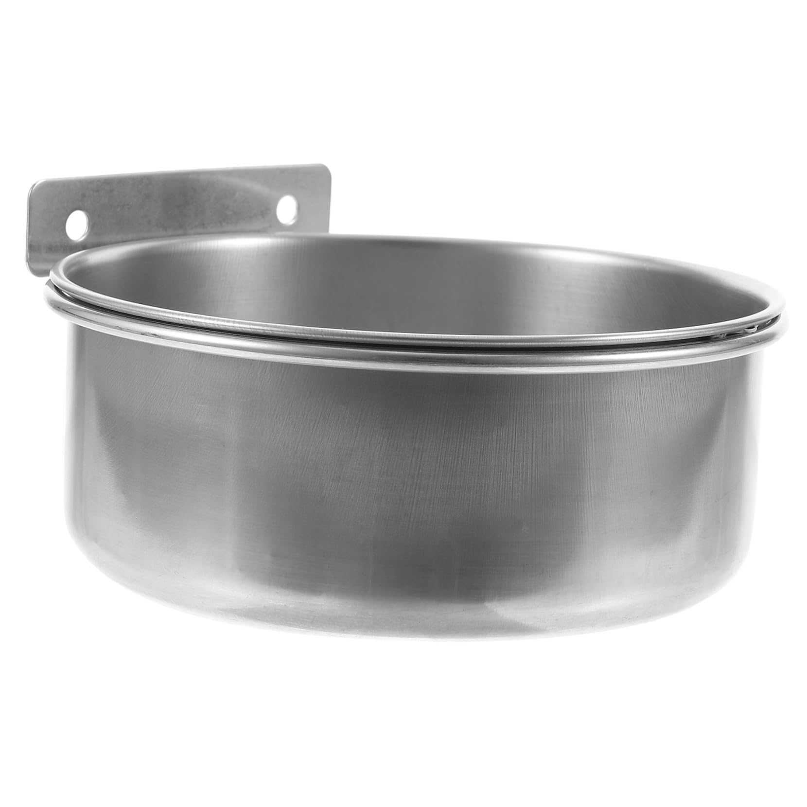 IWOWHERO Hanging Dog Bowl Portable Pet Food Feeder Durable Dog Water Food Container for Cages User Friendly Design Easy to Dual Screw