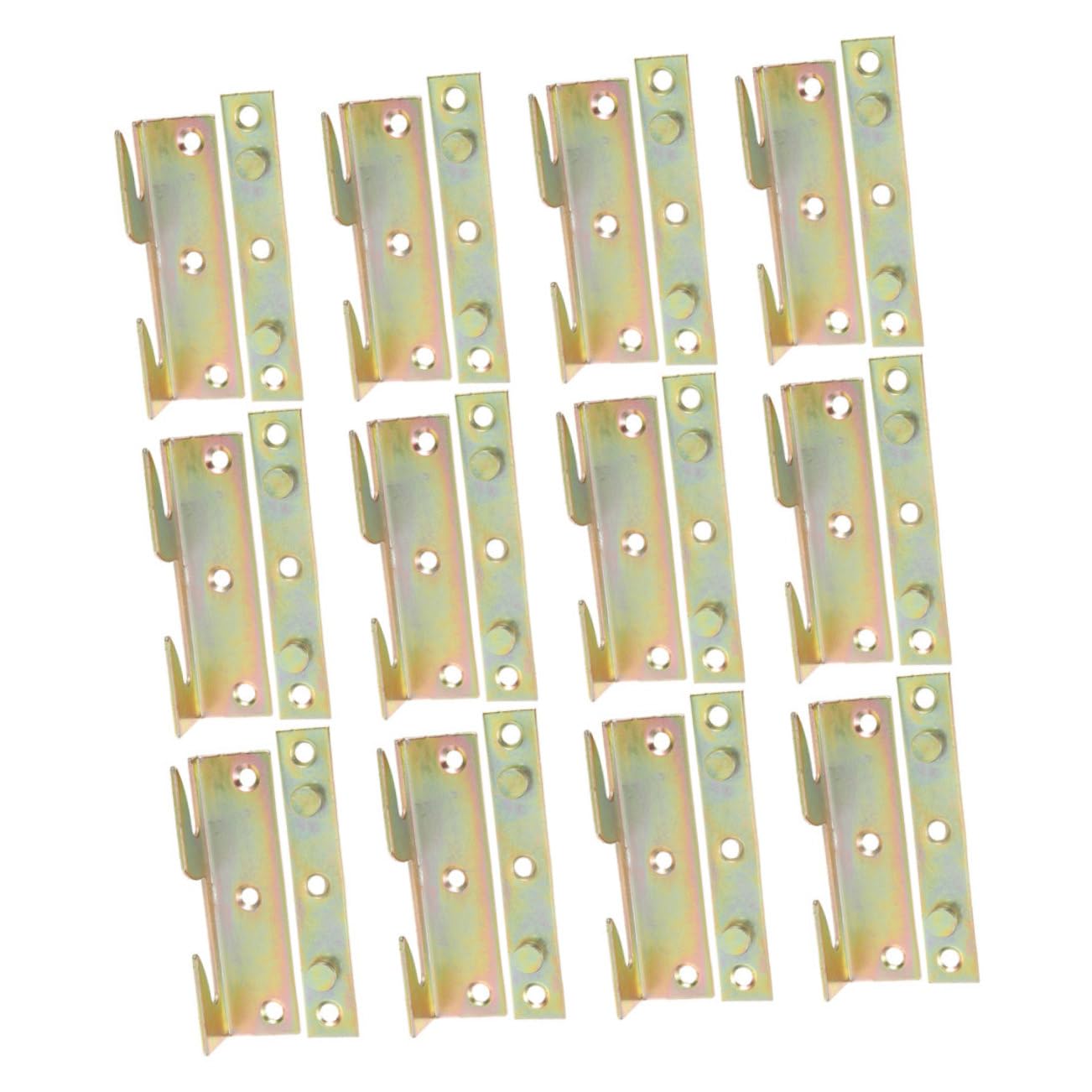 Supports de fixation pour cadre de lit et barrière | Kit quincaillerie robuste 12 pièces