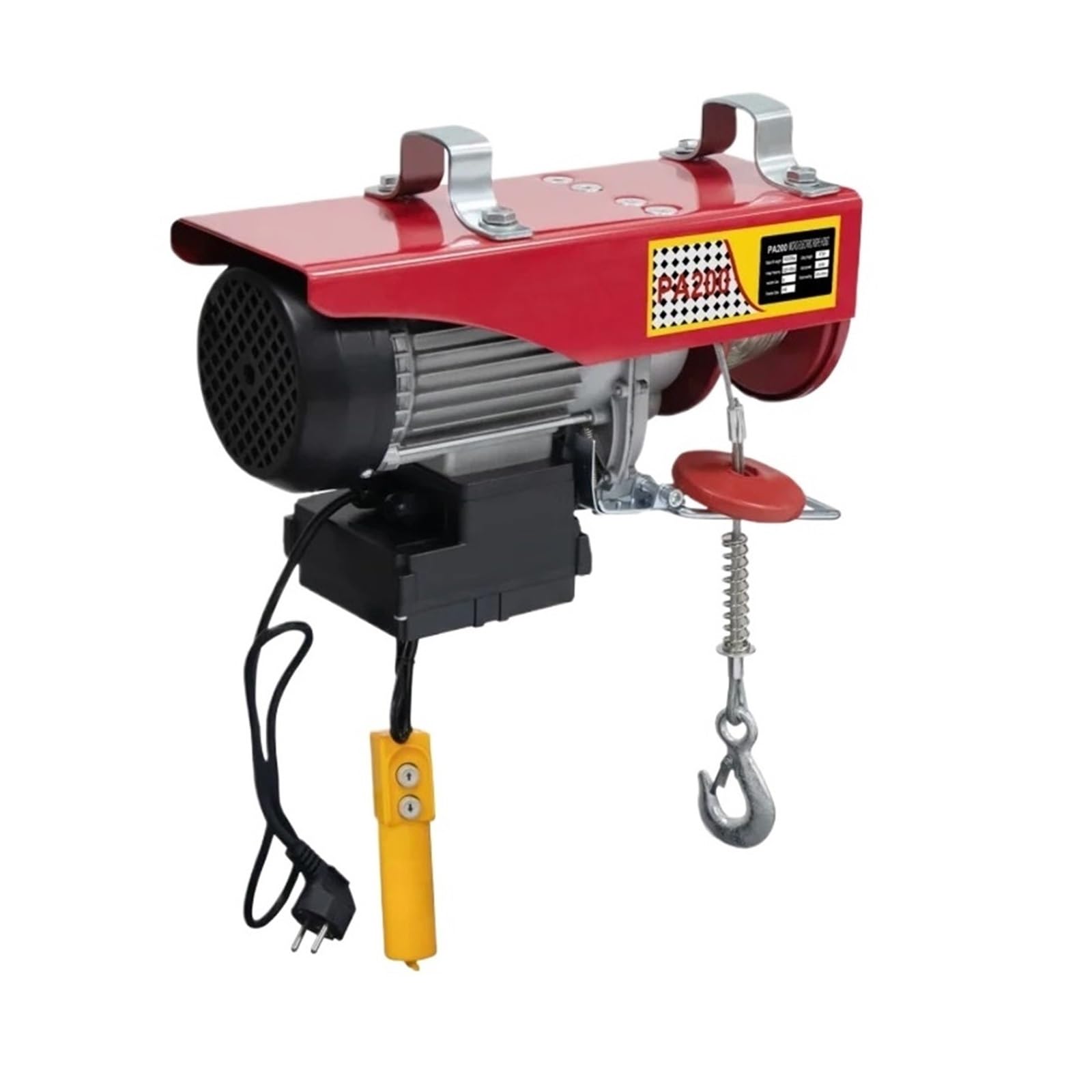 Grúa Eléctrica Portátil Para El Hogar Con Cabrestante De Cuerda 440LBS-2200LBS Control Inalámbrico/cableado Polipasto Cabrestante Eléctrico