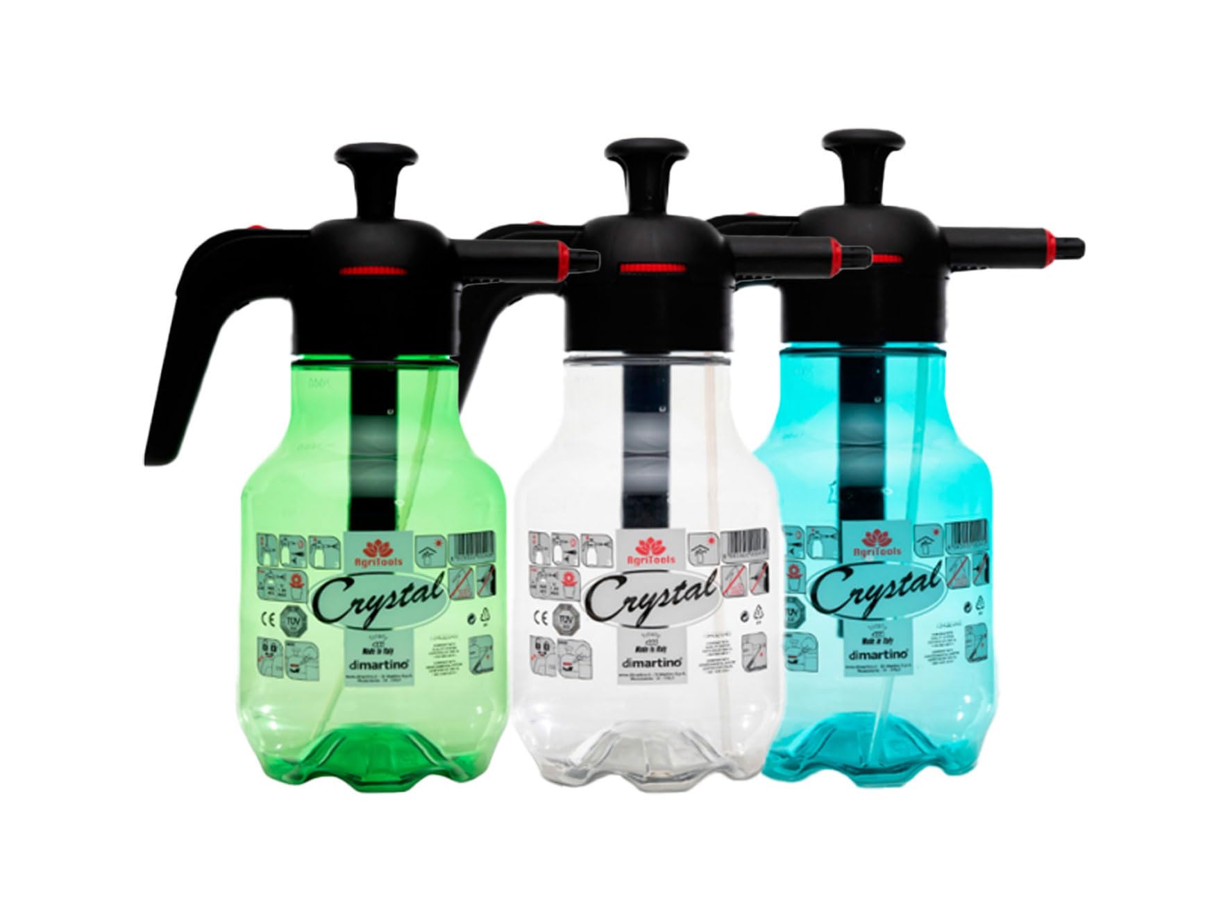 Di Martino4320 Crystal Pressure Sprayers, Multi-Coloured, One Size