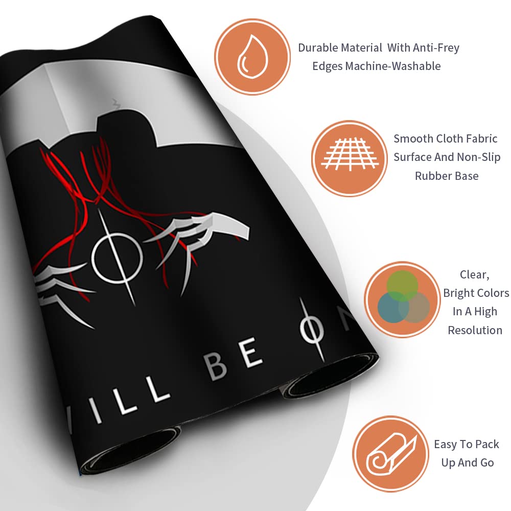 Four leaves MTG - Tappetini da Gioco + Borsa Impermeabile Gratuita MTG, Dimensioni 60 x 35 cm, MTG Mouse Pad Compatibile con MTG TCG CCG (Elesh Norn-JH)