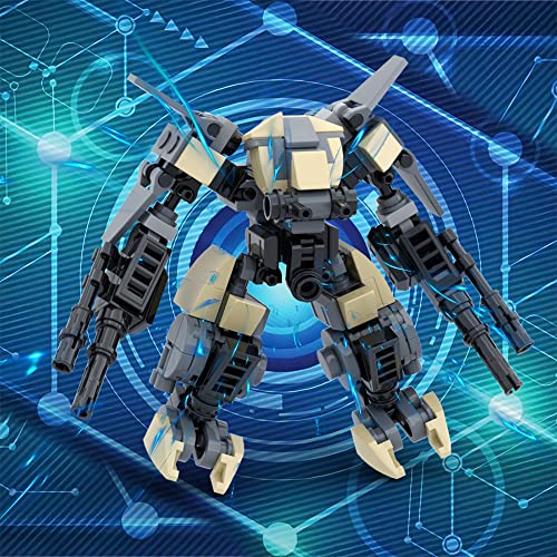 Battle Military Tech Robot Building Kit,Rapid Response Suit Mech Armorr Swordsman Assassin Action Figure Building Model Toy, Collectible Mecha Toy For Kids Adults Christmas Birthdays Gift(176Pcs) #TOP4