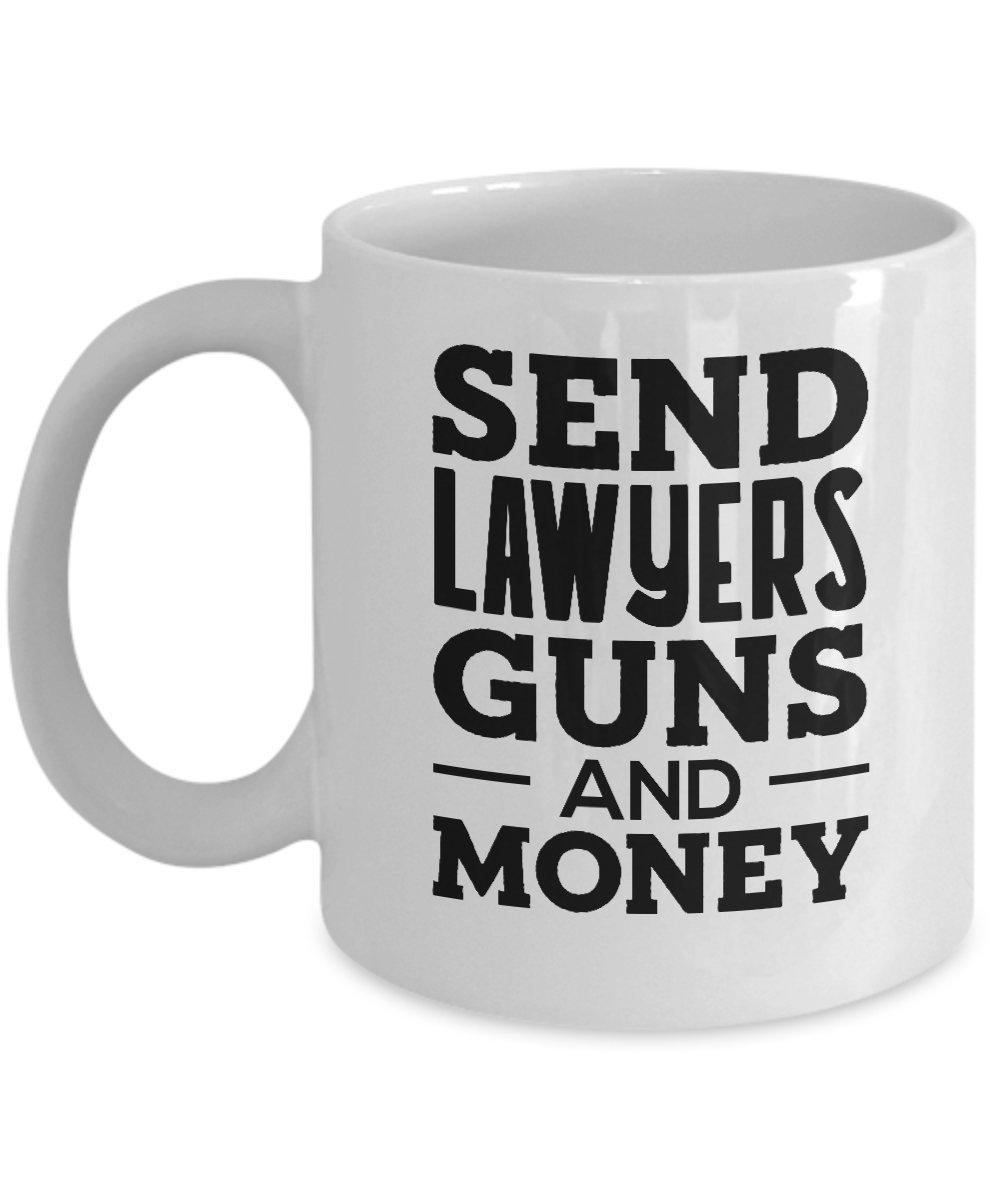 Valentine's Day Funny Gifts for Lawyers — funny ceramic mug from ShopProudGifts