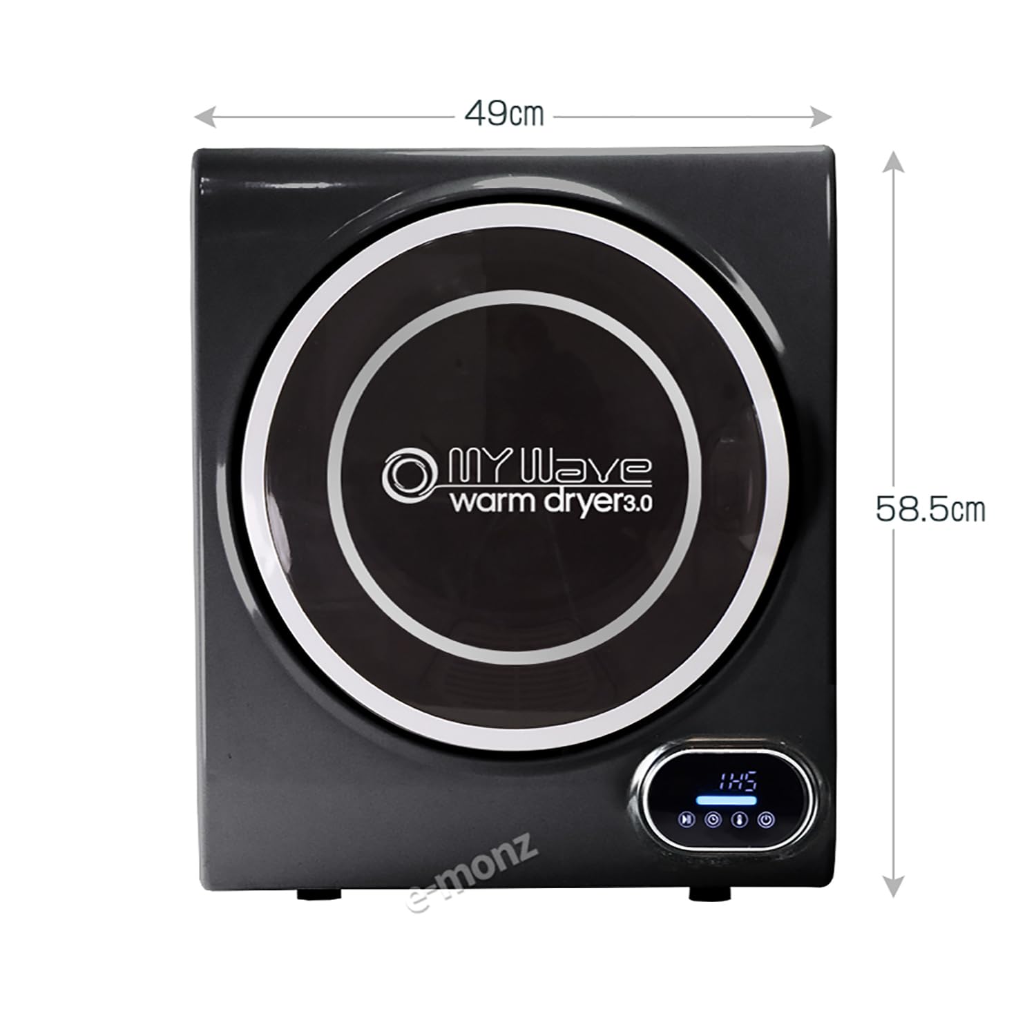Amazon.co.jp: eMons Small Clothes Dryer [My Wave Warm Dryer