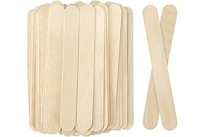 Jumbo Craft Sticks Bulk 1000: Crafting, Hair, and Waxing Supplies