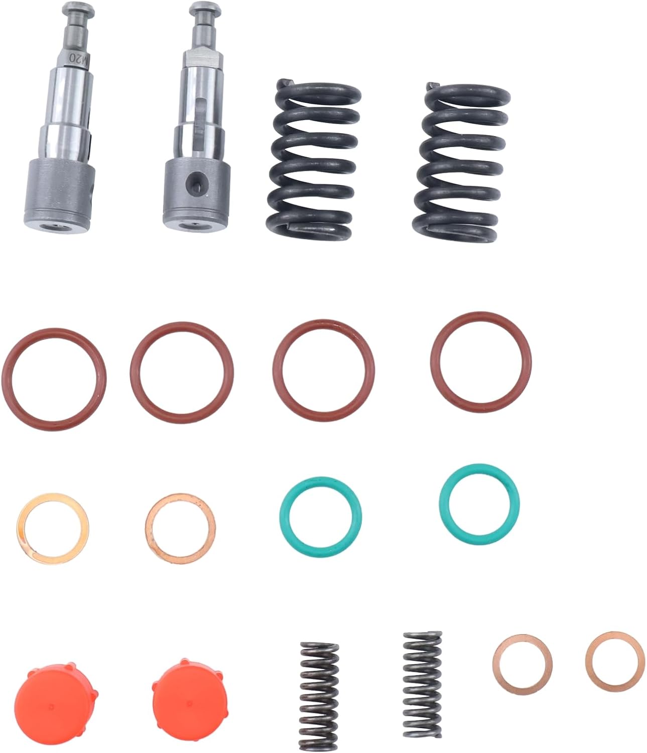 ZTUOAUMA Fuel Injection Pump Rebuild Kit Compatible With Kubota Z Series 2-Cylinder Engines Z482 Z602 Z402 Compact Tractors Lawn Mowers