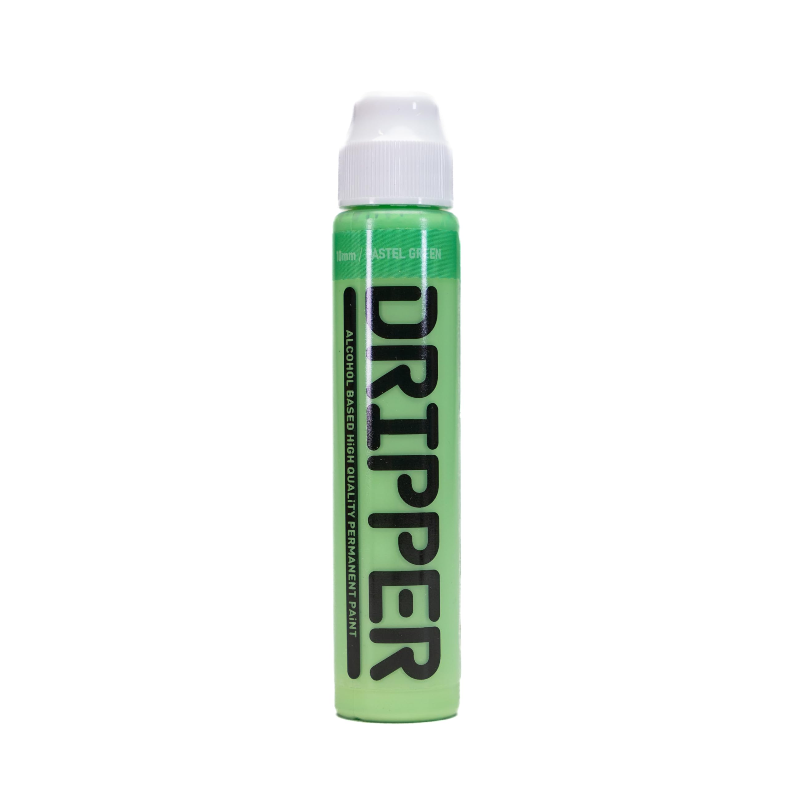 Liquid Paint Dope Dripper Multi Colour & Multi Size Mop Marker Graffiti Art Taggers, Permanent Alcohol Based Paint Refill (Pastel Green, 10mm Mop Marker)