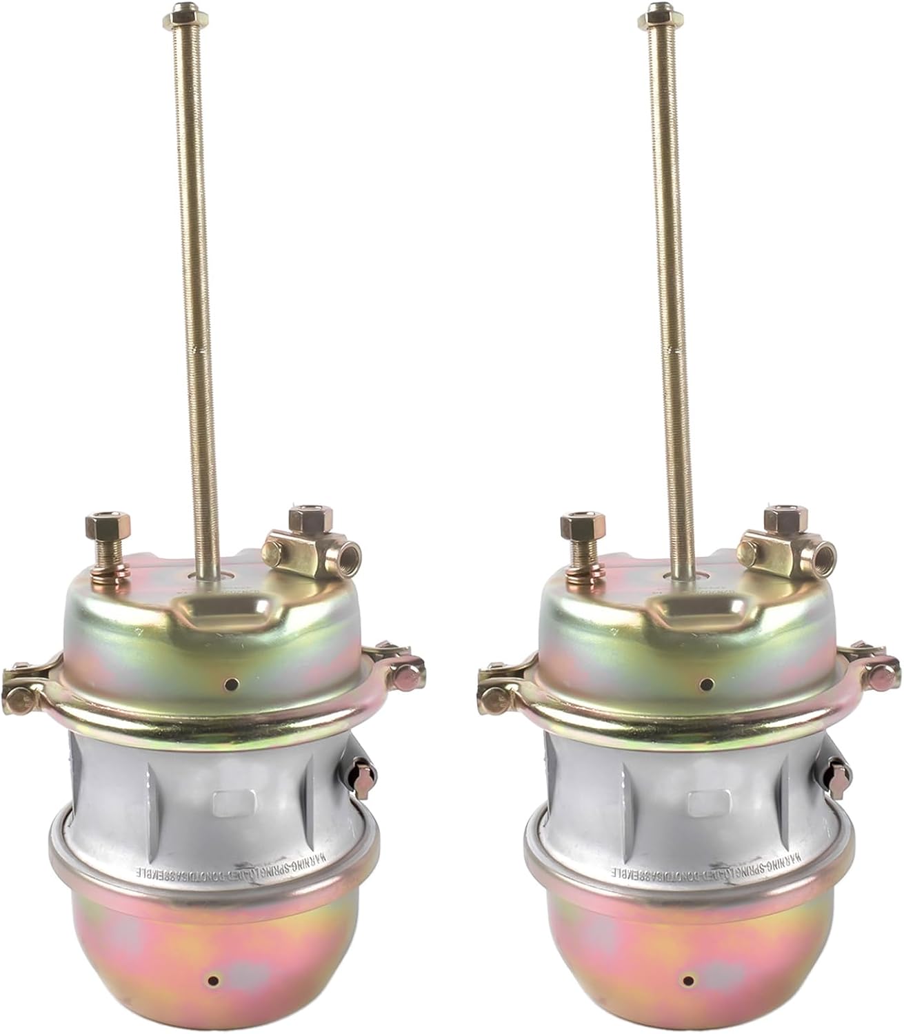 2-Pack Type 30/30 Air Brake Chamber 3" Long Stroke 3030 Replacement for Semi Truck Trailer TR3030CLS Bendix NT3030ELS80 NT3030ELS99 Haldex GC3030L LC3030L GC3030LR