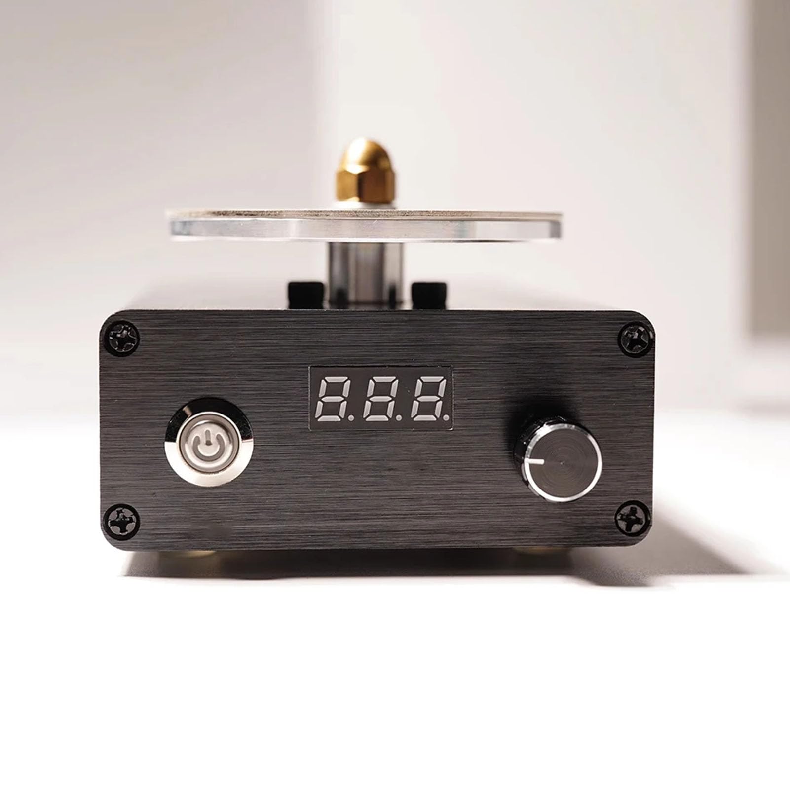Toplionace Miniaturowa Elektryczna Ostrzałka do Noży AC 100-240V z 3 Diamentowymi Tarczami Szlifierskimi Ziarnistość 320/800/2000, Przenośna Szlifierka do Narzędzi Grawerskich