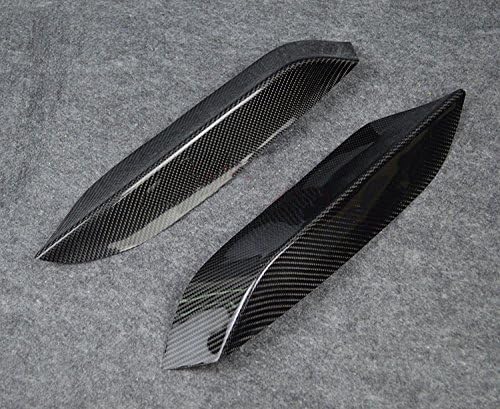 New Carbon Fiber UP Front Lip Spoiler 2PCS Compatible with BMW M3 F80 2014-2019