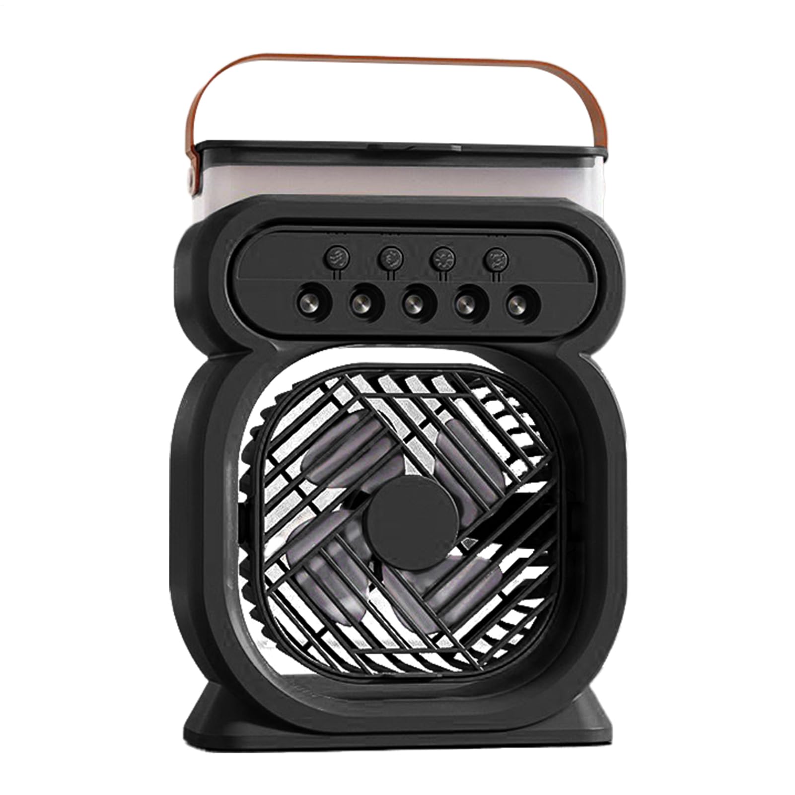 Ventilateur avec brume pour air sec résout la chaleur étouffante