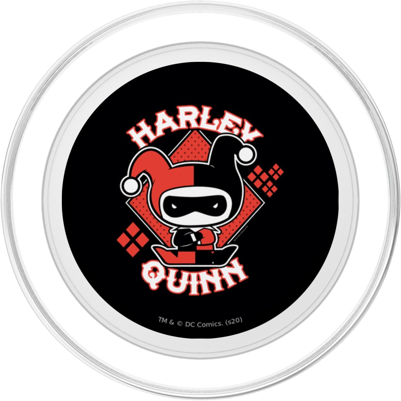 Harley Quinn Chibi PopSockets PopGrip for MagSafe