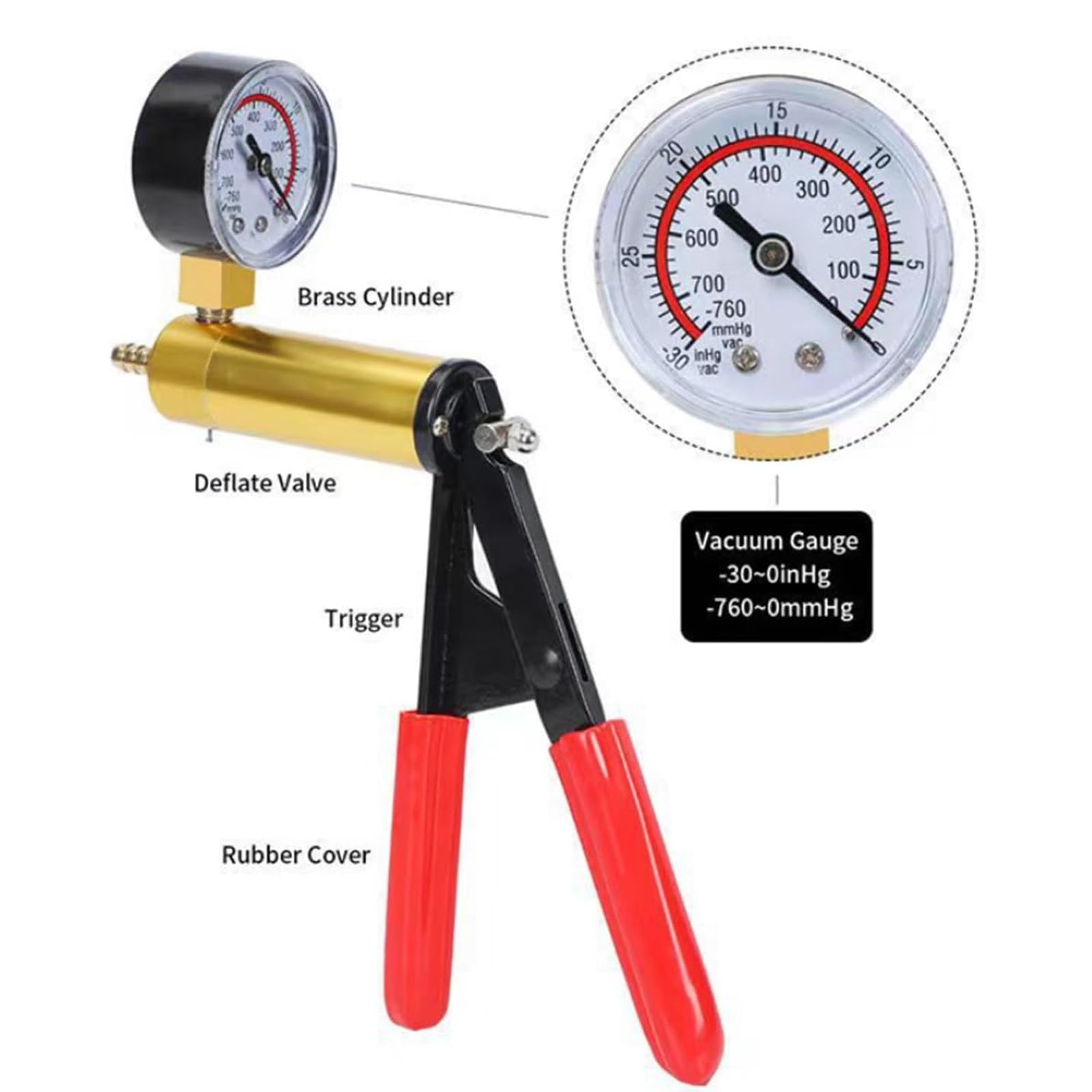 Kit di filtrazione sottovuoto for impieghi gravosi e convenienti - Pompa in metallo e bottiglia filtrante, imbuto Buchner in porcellana, set completo for laboratorio generico(1000ML)