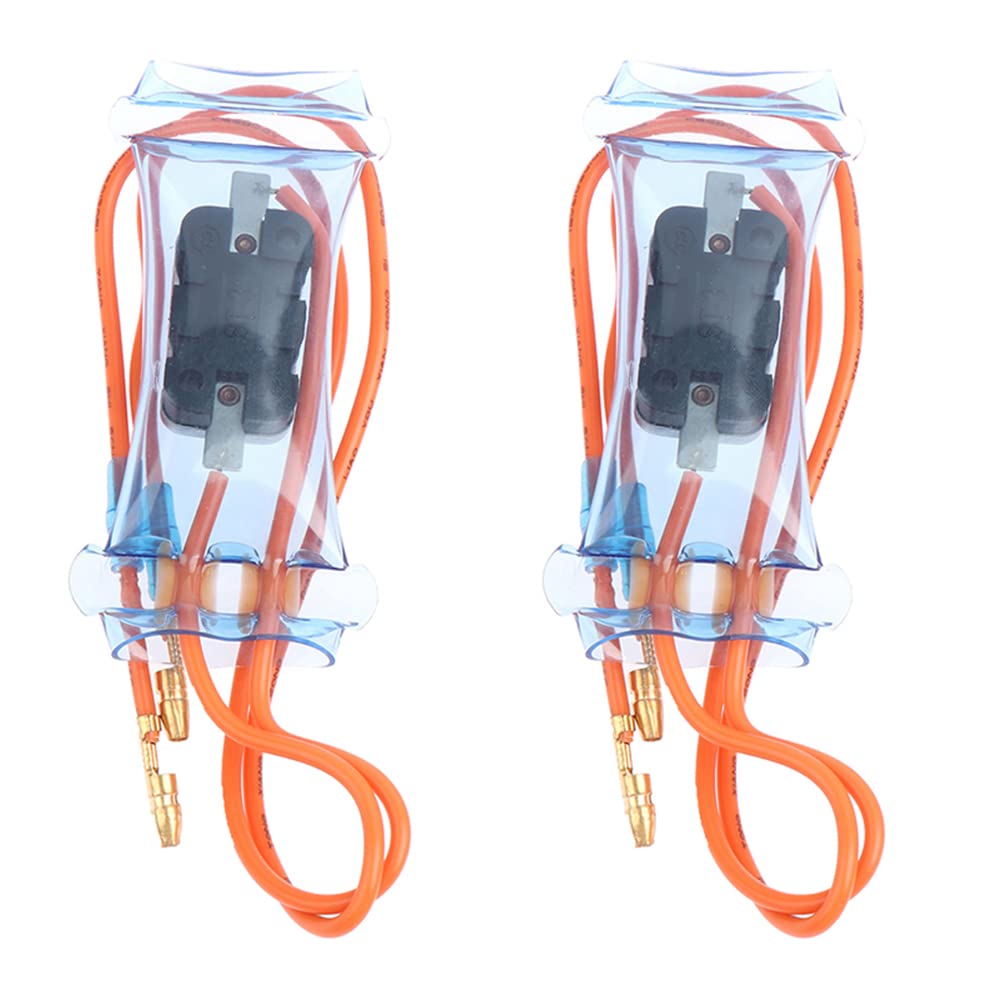 2pcs Refrigerator and freezer defrost/defrost thermostat Bimetallic temperature controller -7℃ - Square